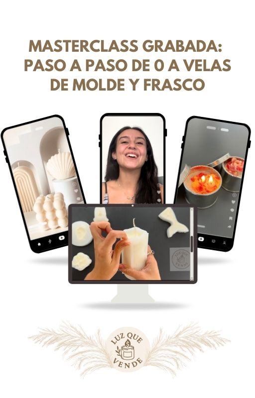 CURSO VELAS de MOLDE y de FRASCO